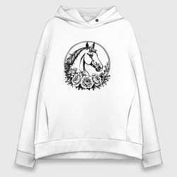 Женское худи оверсайз Эхо природы