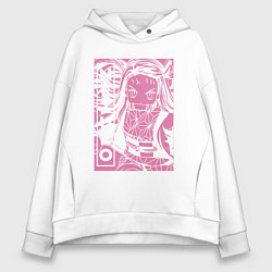 Женское худи оверсайз Клинок рассекающий демонов Nezuko бой