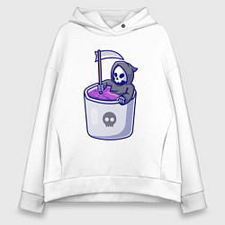 Женское худи оверсайз Ванна смерти