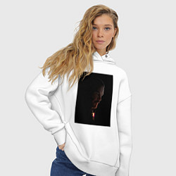 Толстовка оверсайз женская John Wick in the dark, цвет: белый — фото 2