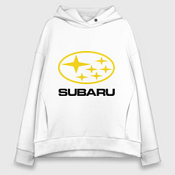 Женское худи оверсайз Subaru Logo