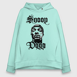 Женское худи оверсайз Snoop Dogg Face