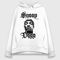 Женское худи оверсайз Snoop Dogg Face