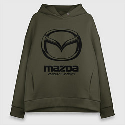Женское худи оверсайз Mazda Zoom-Zoom