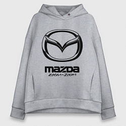 Женское худи оверсайз Mazda Zoom-Zoom