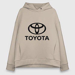 Женское худи оверсайз Toyota Logo