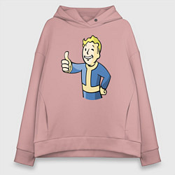 Женское худи оверсайз Fallout vault boy