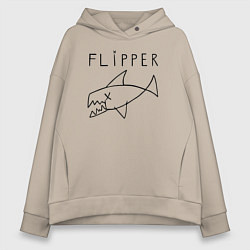 Женское худи оверсайз Flipper