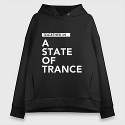 Женское худи оверсайз Together in A State of Trance
