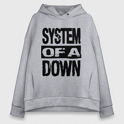 Женское худи оверсайз System Of A Down