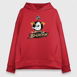 Женское худи оверсайз NHL: Anaheim Ducks