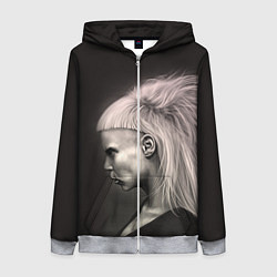 Женская толстовка на молнии Die Antwoord GIrl