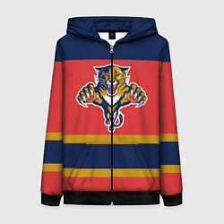 Женская толстовка на молнии Florida Panthers