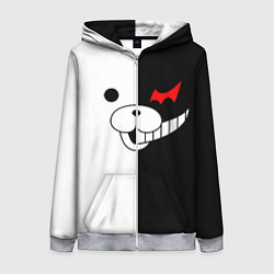 Толстовка на молнии женская Monokuma, цвет: 3D-меланж