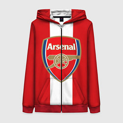 Женская толстовка на молнии Arsenal FC: Red line