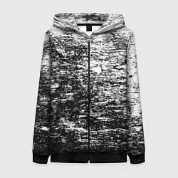 Женская толстовка на молнии Краска и потертости!