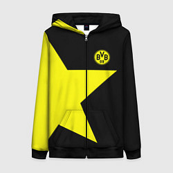 Женская толстовка на молнии FC Borussia Dortmund: Star