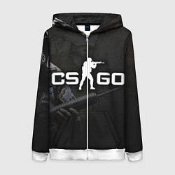 Женская толстовка на молнии CS:GO SWAT