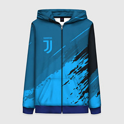 Женская толстовка на молнии FC Juventus: Blue Original