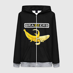 Женская толстовка на молнии Brazzers: Black Banana