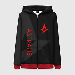 Женская толстовка на молнии Astralis: Dark Style