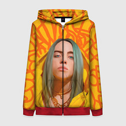 Женская толстовка на молнии Billie Eilish