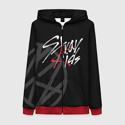 Женская толстовка на молнии Stray Kids