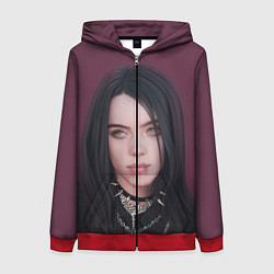 Женская толстовка на молнии BILLIE EILISH