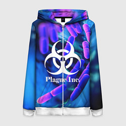 Женская толстовка на молнии PLAGUE INC