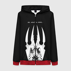 Женская толстовка на молнии Hollow Knight