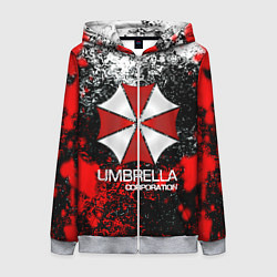 Женская толстовка на молнии UMBRELLA CORP