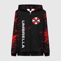 Женская толстовка на молнии UMBRELLA CORPORATION