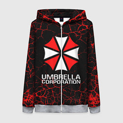 Женская толстовка на молнии UMBRELLA CORPORATION