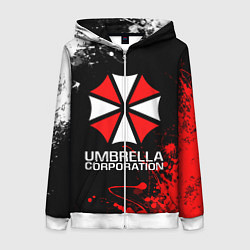 Женская толстовка на молнии UMBRELLA CORPORATION