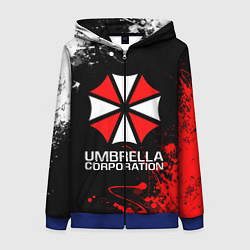 Женская толстовка на молнии UMBRELLA CORPORATION