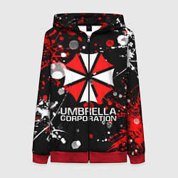 Женская толстовка на молнии UMBRELLA CORPORATION