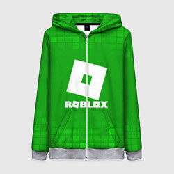 Женская толстовка на молнии Roblox