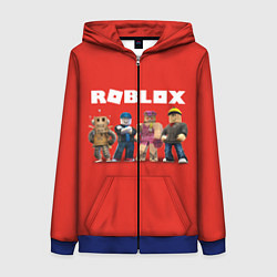 Женская толстовка на молнии ROBLOX