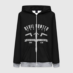 Женская толстовка на молнии DMC