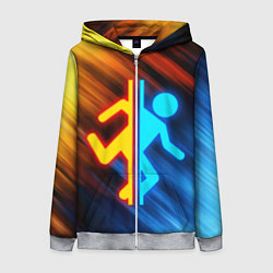 Женская толстовка на молнии PORTAL