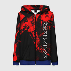 Женская толстовка на молнии Bungou Stray Dogs