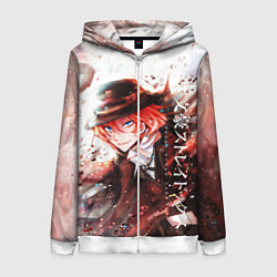 Женская толстовка на молнии Bungou Stray Dogs