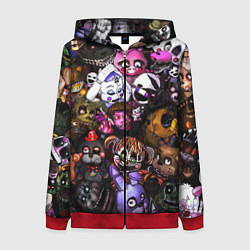 Женская толстовка на молнии Five Nights At Freddy's