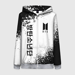 Женская толстовка на молнии BTS