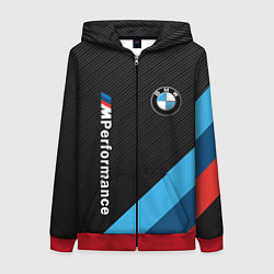 Женская толстовка на молнии BMW M PERFORMANCE