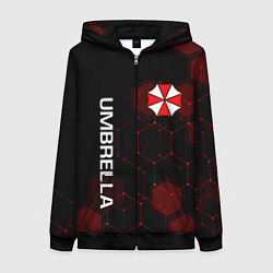 Женская толстовка на молнии UMBRELLA CORP