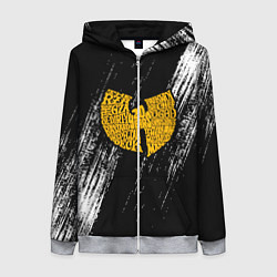 Толстовка на молнии женская Wu-Tang Clan, цвет: 3D-меланж