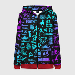 Женская толстовка на молнии FORTNITE