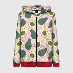 Женская толстовка на молнии Avocado