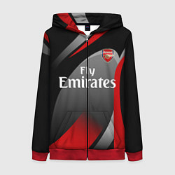 Женская толстовка на молнии ARSENAL UNIFORM